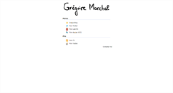 Desktop Screenshot of gregmarchal.com